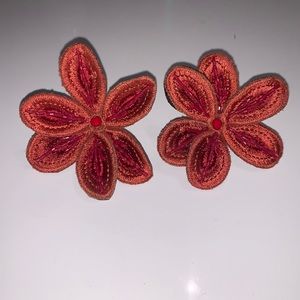 Zara Beaded Flower Earrings